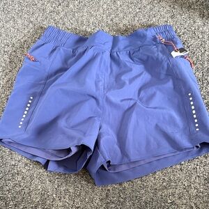 Women's Athletic Shorts in Vibrant Blue